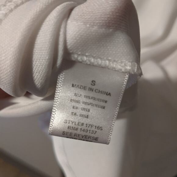 The Impeccable Pig Sleeveless White Mini Dress Cutout Flowy Size Small - Picture 4 of 4